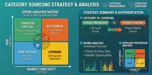 Category Sourcing Strategy – Spend analysis matrix