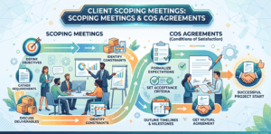 Client scoping meetings – Scoping meetings & COS Agreements